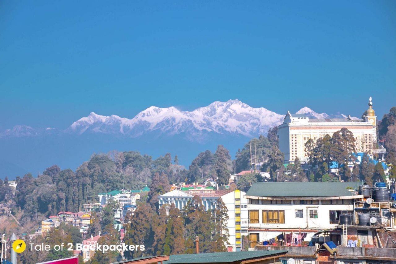 Darjeeling town nearby