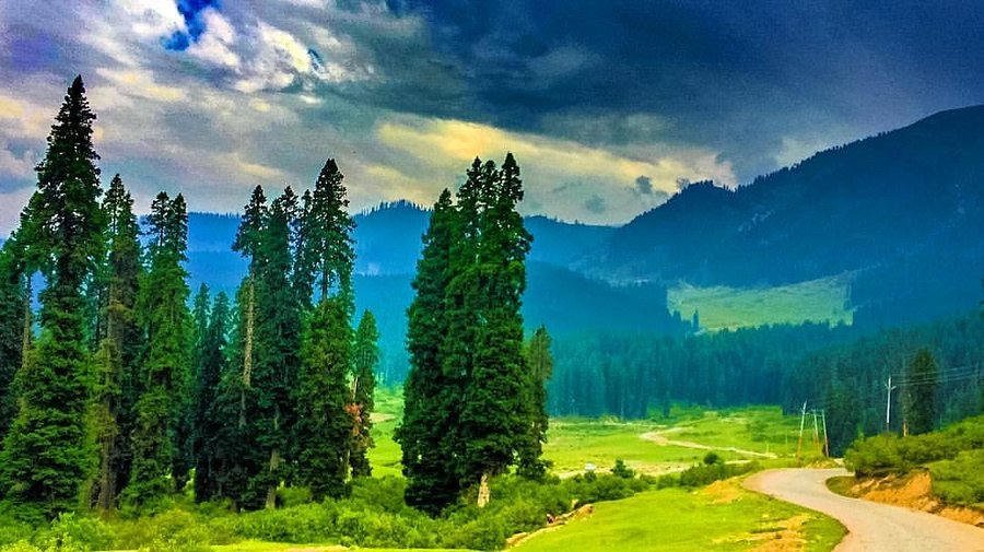 Valley of Milk landscape in Doodhpathri