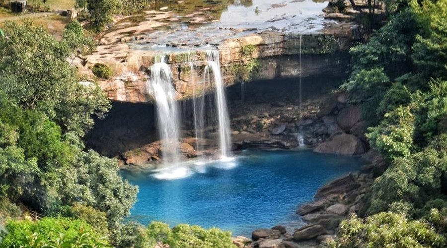 Krang Suri Falls pool
