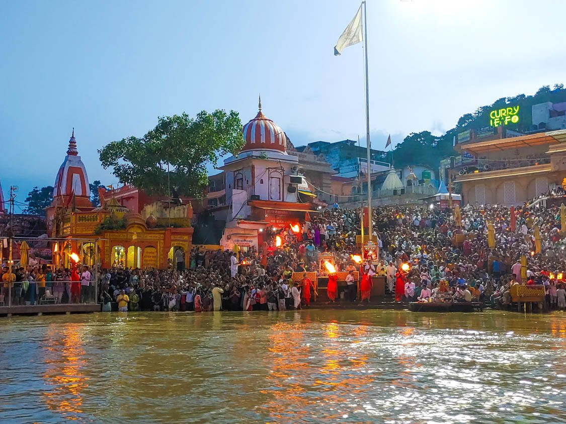 Ganga aarti at Har Ki Pauri